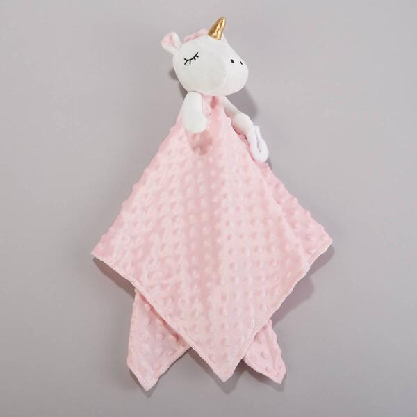Little Celebrity&#40;tm&#41; Unicorn Security Blanket w/ Pacifier Holder - image 
