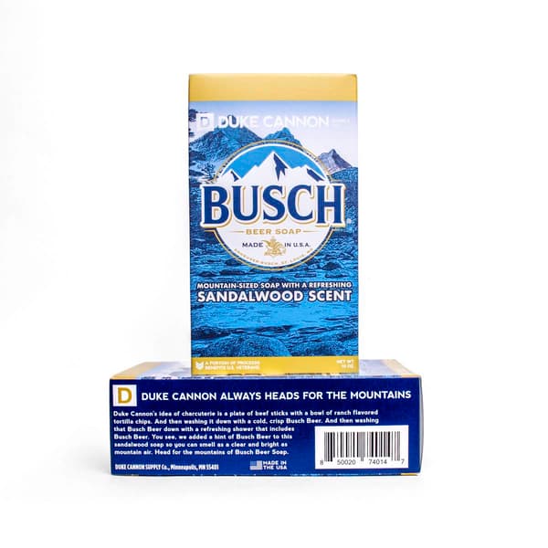 Duke Cannon Busch Beer Soap