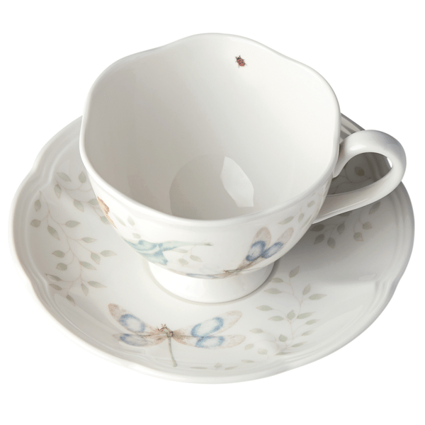 Lenox® Butterfly Meadow® Dragonfly Cup & Saucer