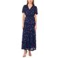 Womens MSK Short Sleeve Surplice Tier Ruffle Midi Dress - image 1