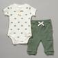 Baby Boy &#40;NB-3M&#41; Liam & James Turtle Bodysuit & Pants Set - image 1