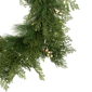 Northlight Real Touch™ LED Cedar & White Pine Christmas Wreath - image 3
