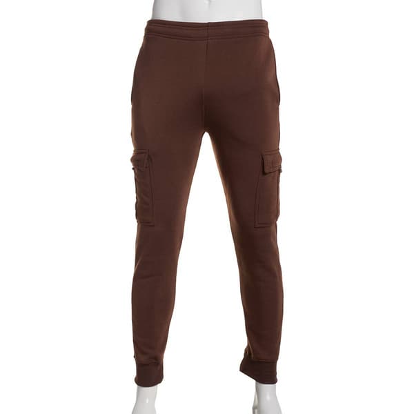 Mens Cougar(R) Sport Solid Cargo Pockets Jogger Sweatpants