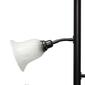 Lalia Home Classic 2 Light Scalloped Shade Torchiere Floor Lamp - image 5