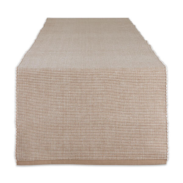 DII(R) Design Imports 2-Tone Ribbed Table Runner - image 