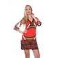 Womens White Mark Madelyn Sheath Dress - Red/Black - image 3