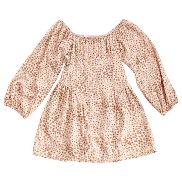 Girls (7-12) Lexi Jules Long Sleeve Floral Dress - image 