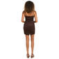 Juniors Jump Glitter Ruched Slip Dress - image 3
