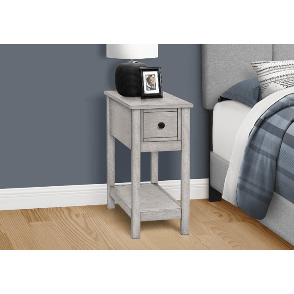 Monarch Specialties Transitional 2 Tier End Table
