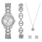 Womens Folio Silver Watch & Jewelry Set - FMDFL2068 - image 1