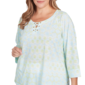 Plus Size Hearts of Palm It''s a Spring Thing Patchwork Shells Tee - image 5