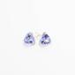 Precious Elegance&#40;tm&#41; Trillion Tanzanite Stud Earrings - image 1