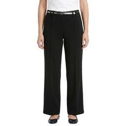 Womens Soho Apparel Pull On Wide Leg Snake Belt Casual Pants