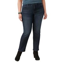 Plus Size Democracy Absolution(R) Mid Rise Straight Leg Jeans