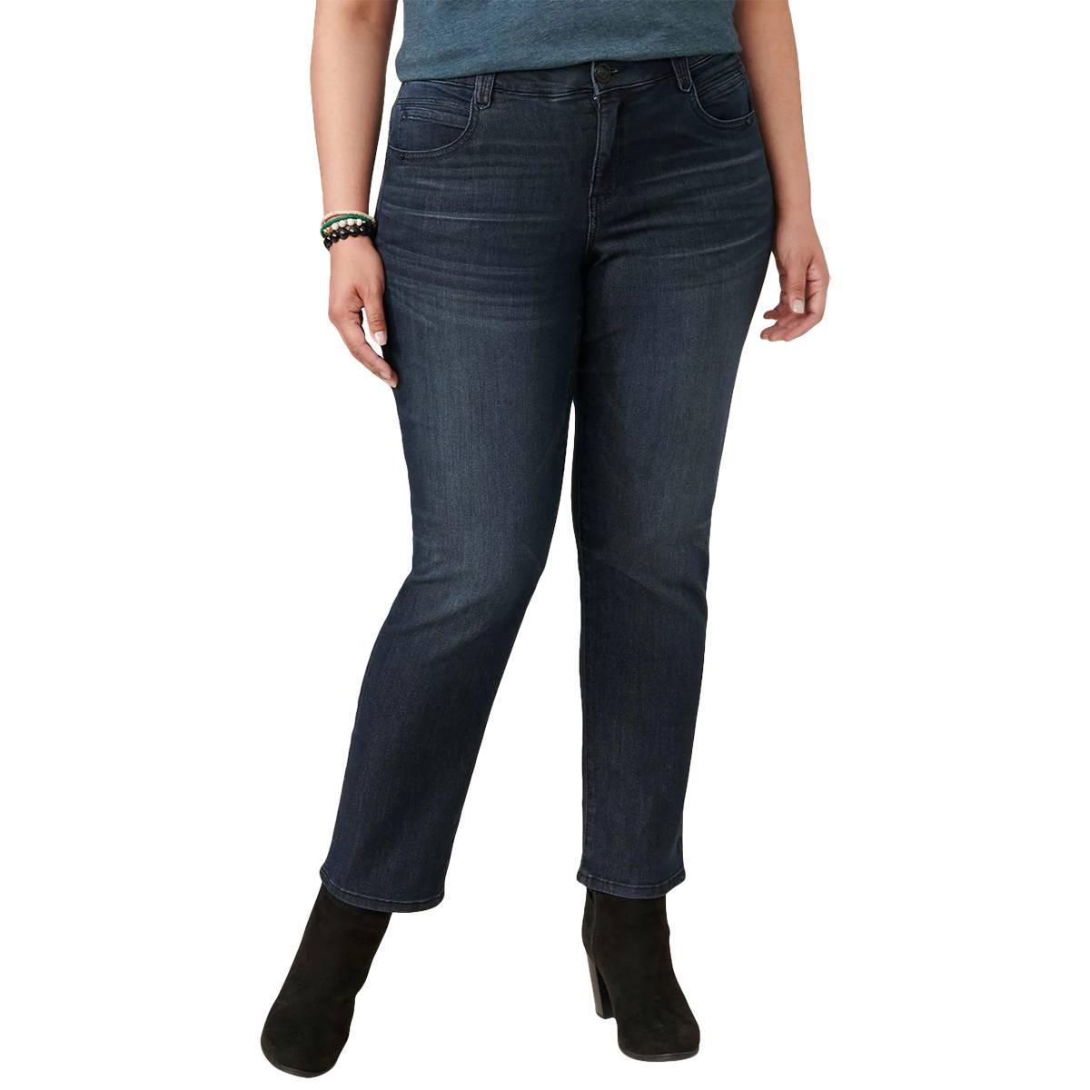 Plus Size Democracy Absolution(R) Mid Rise Straight Leg Jeans