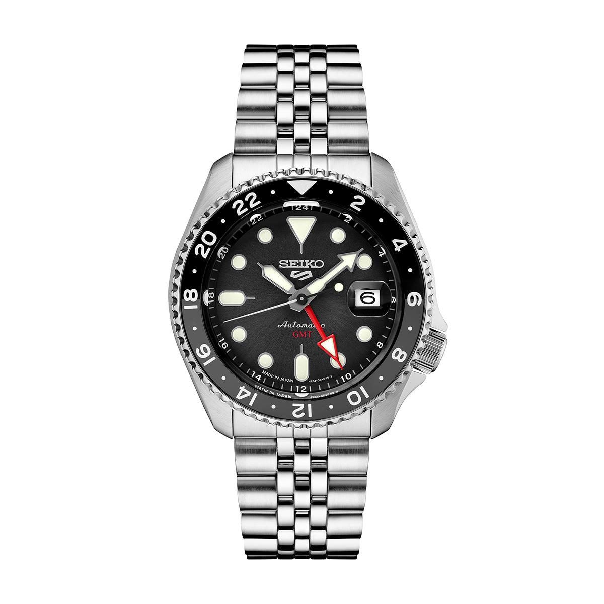 Mens Seiko 5 Sports Automatic Movement Bracelet Watch -...