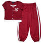 Girls (4-6x) Limited Too(tm) Layered Button Front Tee w/ Joggers - image 1
