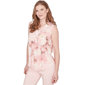 Womens Emaline Enchanted Bloom Sleeveless V-Neck Floral Blouse - image 3