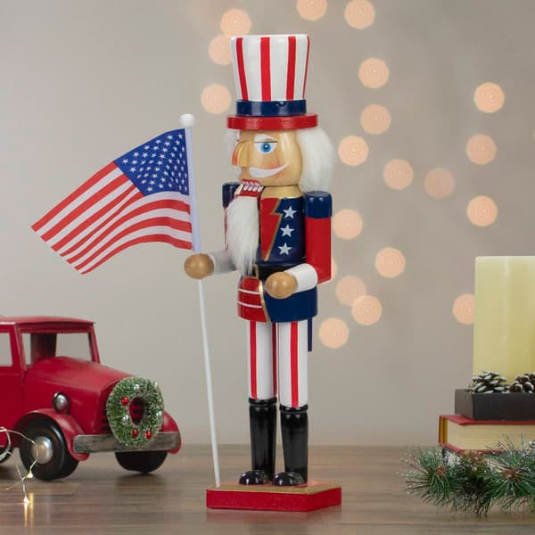 Northlight Seasonal 15in. Uncle Sam Christmas Nutcracker