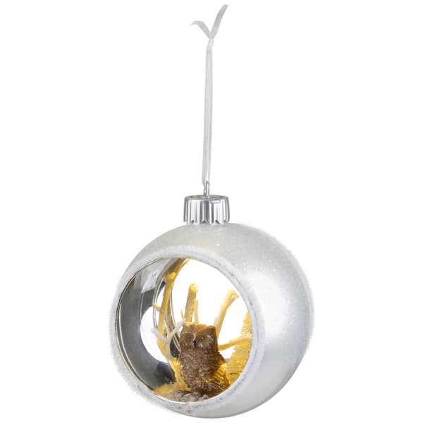 Northlight Seasonal Cutout Owl Christmas Ornament