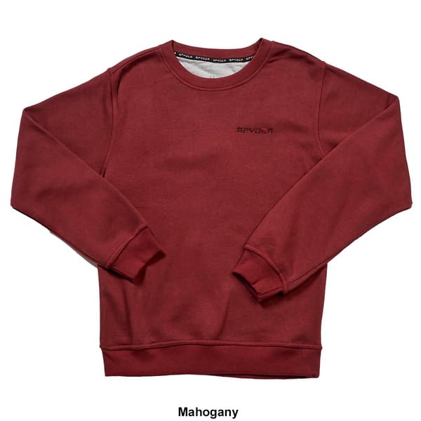 Mens Spyder Solid Pullover Sweatshirt