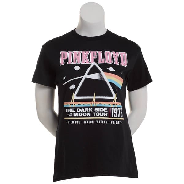 Juniors Hybrid Promotions Pink Floyd Dark Side Tour Boyfriend Tee