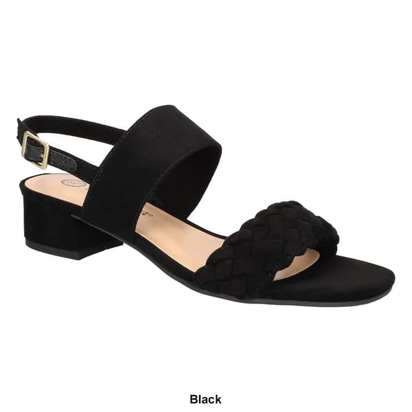 Womens Bella Vita Ellison Block Heel Slingback Sandals