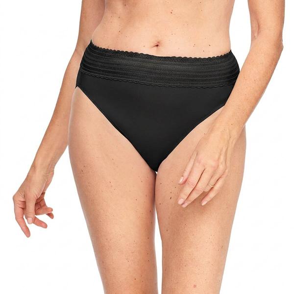 Womens Warners® 3pk Cotton High-Cut Lace Panties WRW263HC04