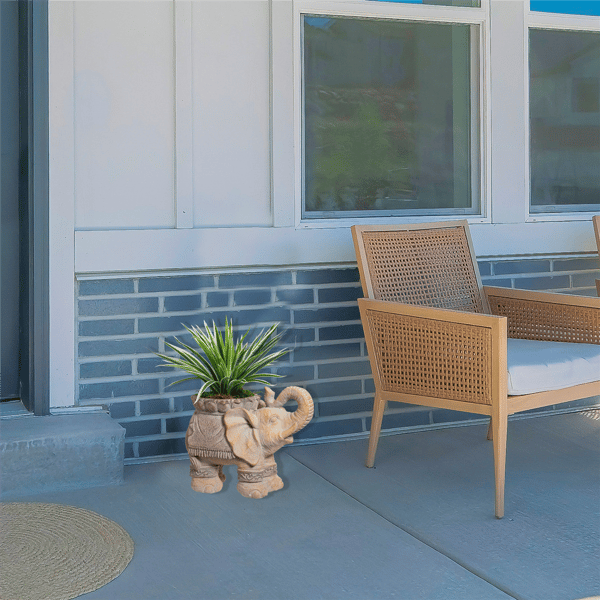 Northlight Elephant Outdoor Garden Planter