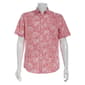 Mens Chaps Seersucker Button Down Shirt - Cardinal - image 1