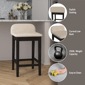 HH2 Home Maydena Wood Counter Height Stool - image 10