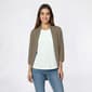 Womens Hasting & Smith 3/4 Shawl Collar Open Front Cardigan - image 5