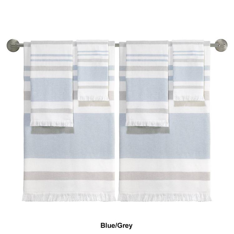 IZOD® Clubhouse Stripe 2pk. Hammam Bath Towel Collection