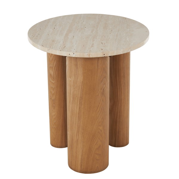 9th & Pike® Contemporary Brown Wood Accent Table