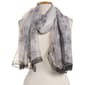 Womens Renshun Silky Floral Oblong Scarf - image 1