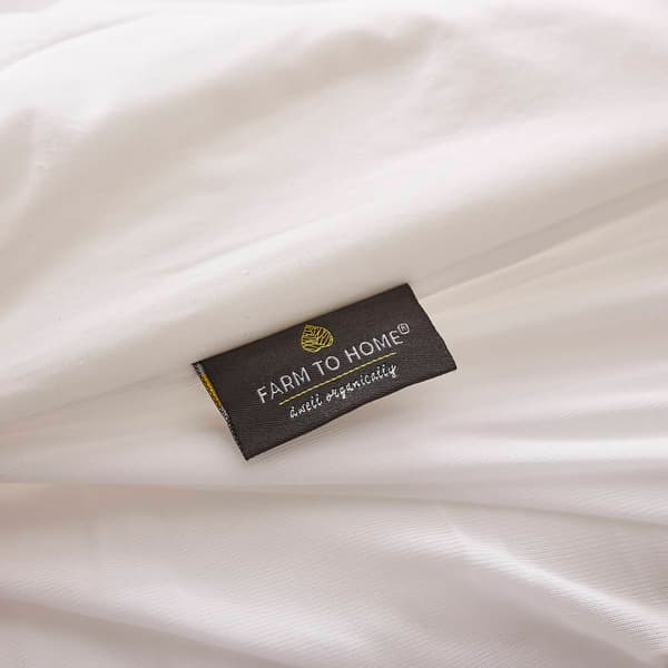 Farm To Home Organic Cotton Classic Wavy Mattress Pad