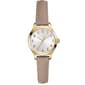 Womens Gold-Tone & Light Silver Sunray Dial Watch - 14892G-07-B20 - image 1