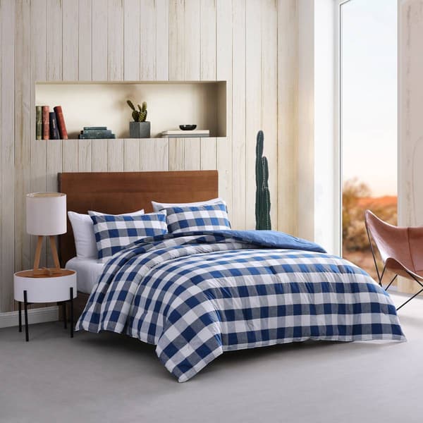 Wrangler Bison Plaid Cotton Comforter Set