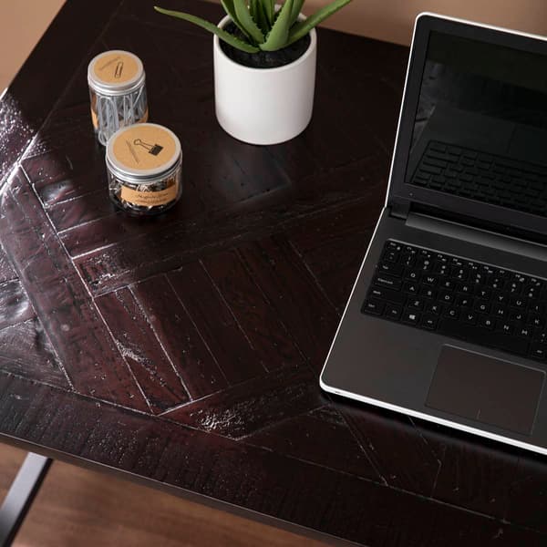 Southern Enterprises Lawrenny Reclaimed Wood Desk