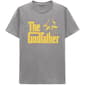 Young Mens The Godfather Graphic Tee - Sports Grey - image 1