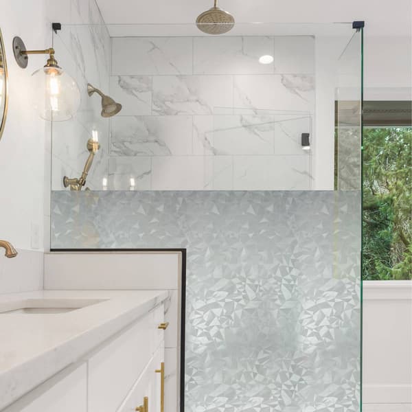 RoomMates&#174; Clear Etched Glass Window Film