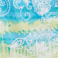 Womens Ruby Rd. Paradise Cove Batik Embroidered Tie Dye Blouse - image 6