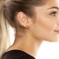Betsey Johnson Tropical Flower Stud Earrings - Orange - image 2