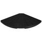 Northlight Seasonal 26lbs Black Fan Shaped Off-Set Umbrella Stand - image 2