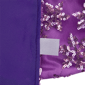 Northlight 20in Purple Sequin Snowflake Mini Christmas Tree Skirt - image 6