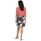 Petite Perceptions 2pc. 3/4 Sleeve Jacket Floral Placed Dress - image 3