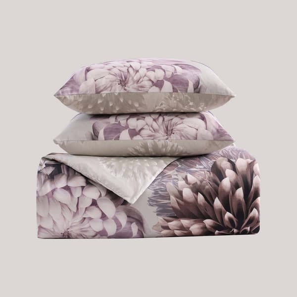 Bebejan&#174; Bloom Purple 5-Piece Reversible Comforter Set