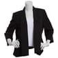Womens Kasper Callie Stretch Crepe Open Blazer - image 1