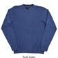 Mens Tricot Solid Herringbone Crew Sweater - image 2