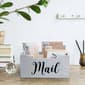 Elegant Designs Farmhouse Wooden Decorative "Mail" Organizer Box - image 2